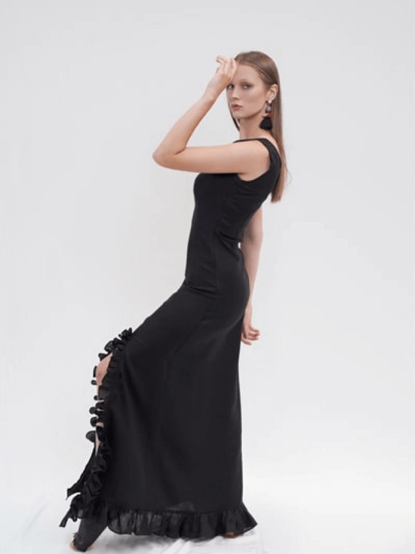 черное платье