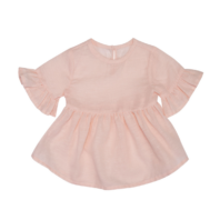 Розовая детская блузка