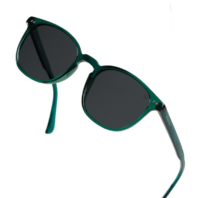 Солнцезащитные очки с зеленой оправой 