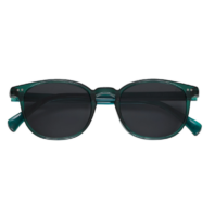 Солнцезащитные очки с зеленой оправой 
