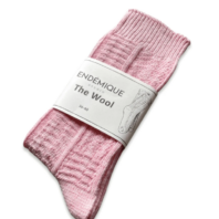 розовые шерстяные женские носки