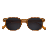 солнцезащитные очки с коричневой оправой