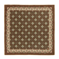 Шелковый нагрудный платок COCOA BEANS (1)
